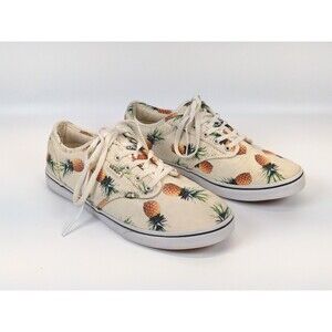 VANS Sneakers Women’s Size 8 PINEAPPLE Print Sneaker Low Top 721356